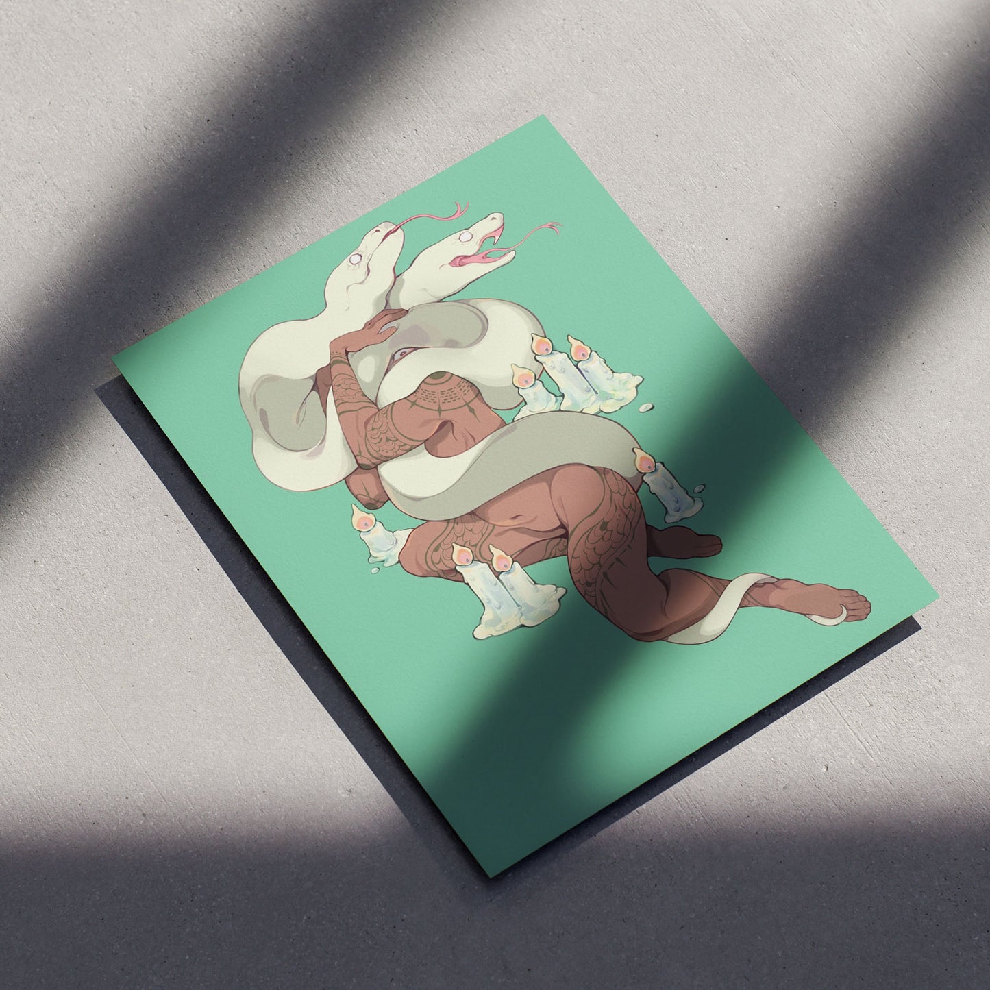 "OUROBOROS 02" Print