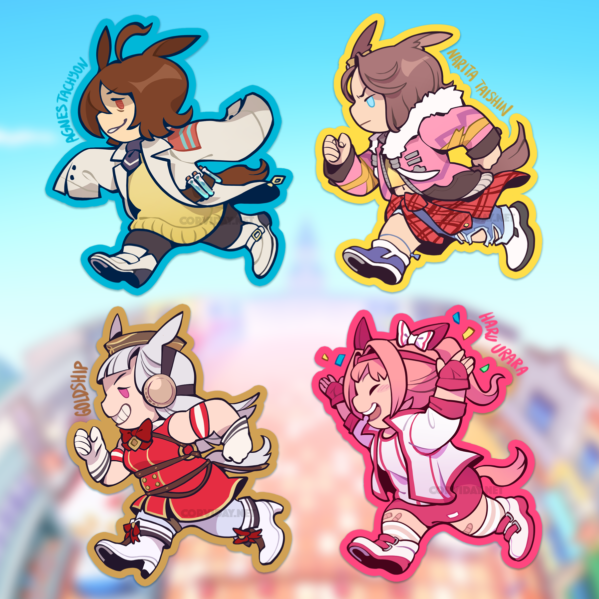 UMAMUSUME Stickers