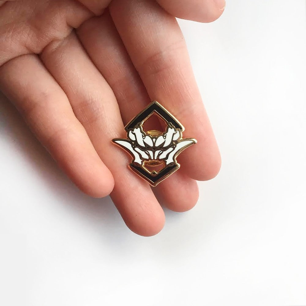 "JAWBONES" Enamel Pin