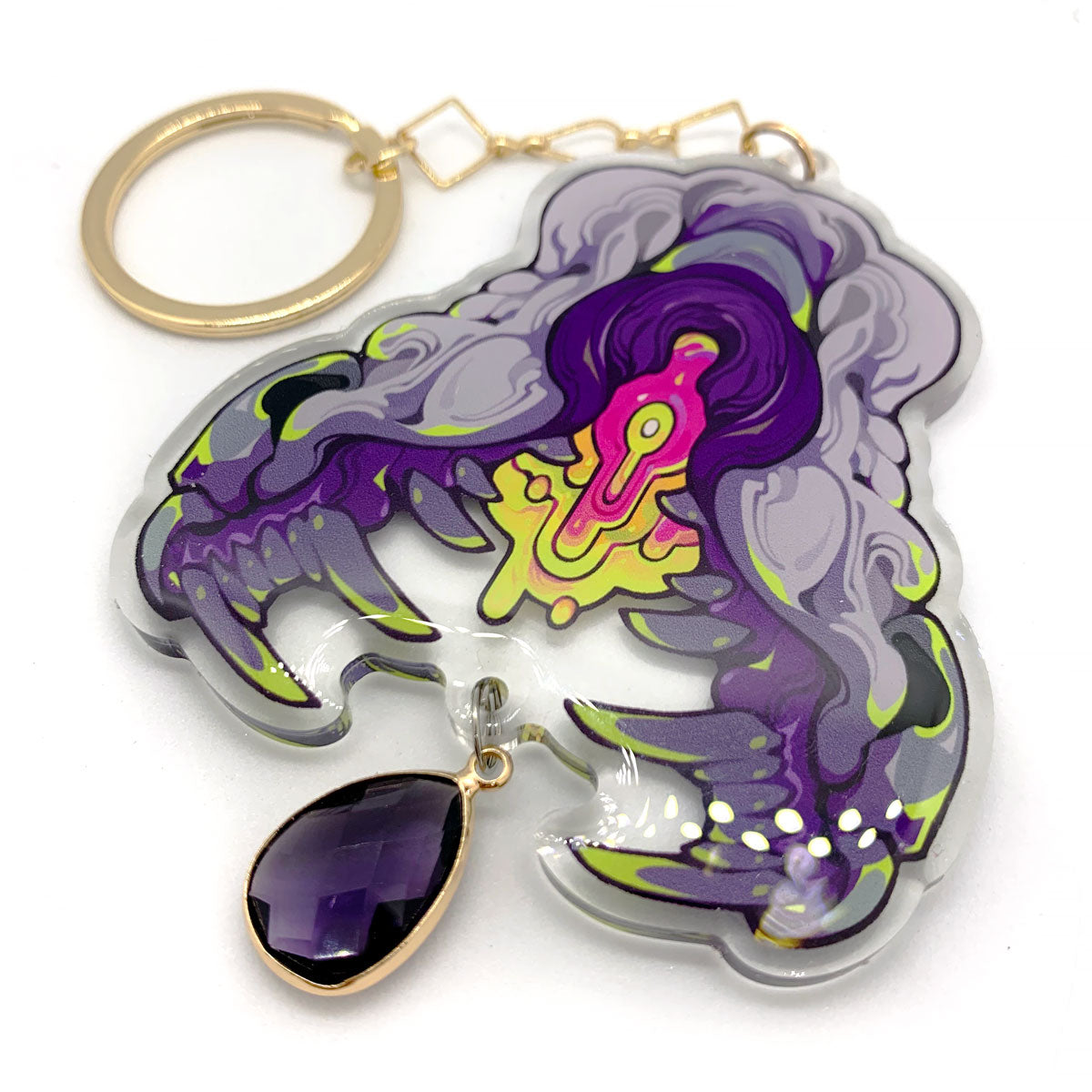 "Maw" Acrylic Charm