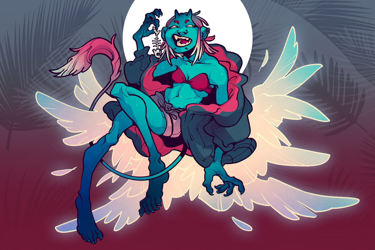 "Demon" Miniprint