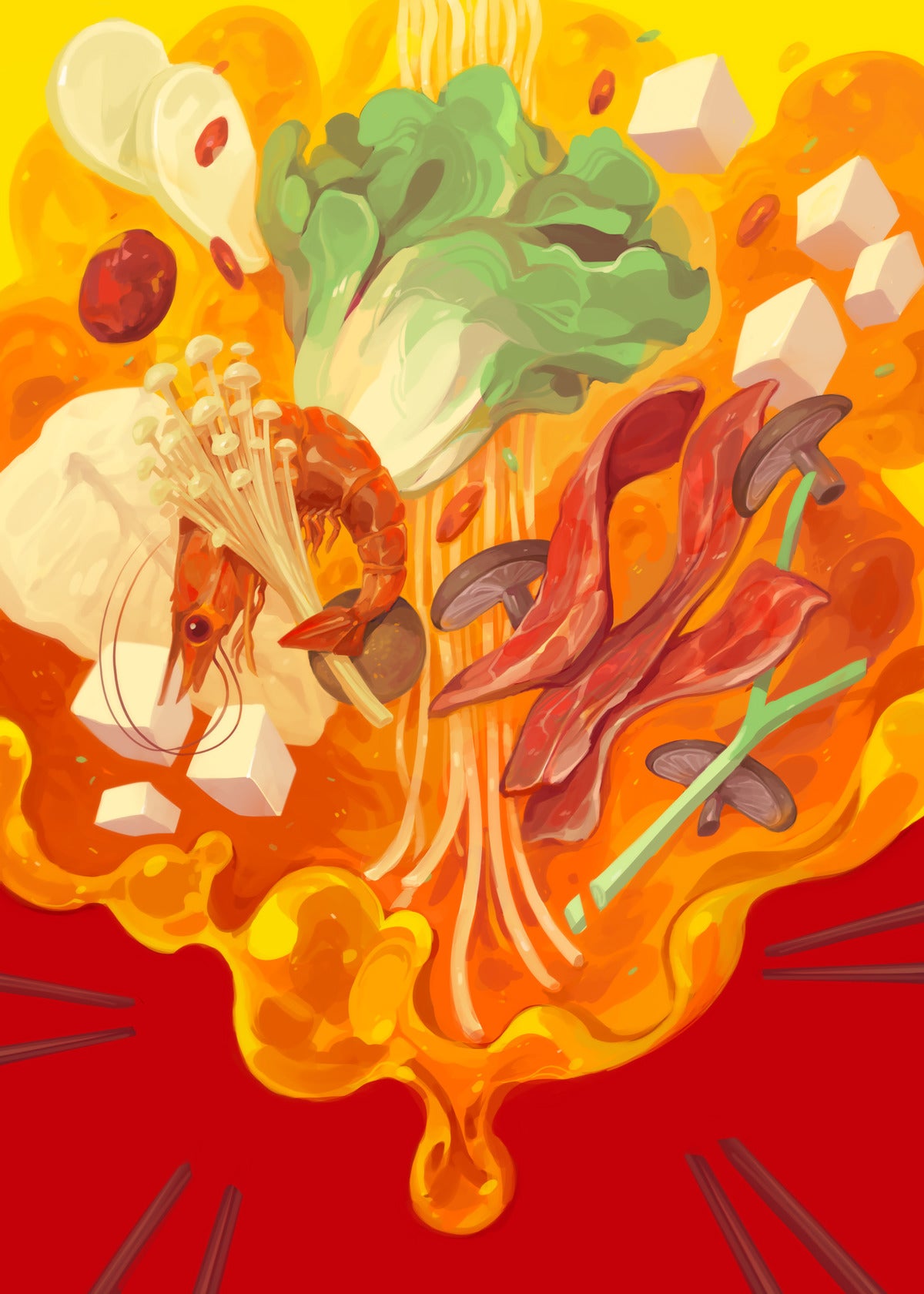 "Hot Pot" Miniprint