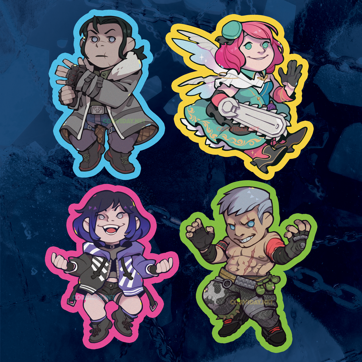 TEKKEN Stickers
