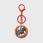 "TERATOMA" (Orange) Acrylic Charm