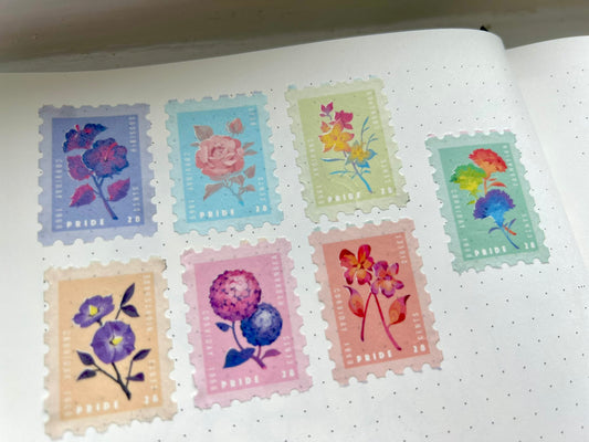 "BOUQUET" Stamp Washi Tape