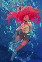 "UNDERTOW" Print
