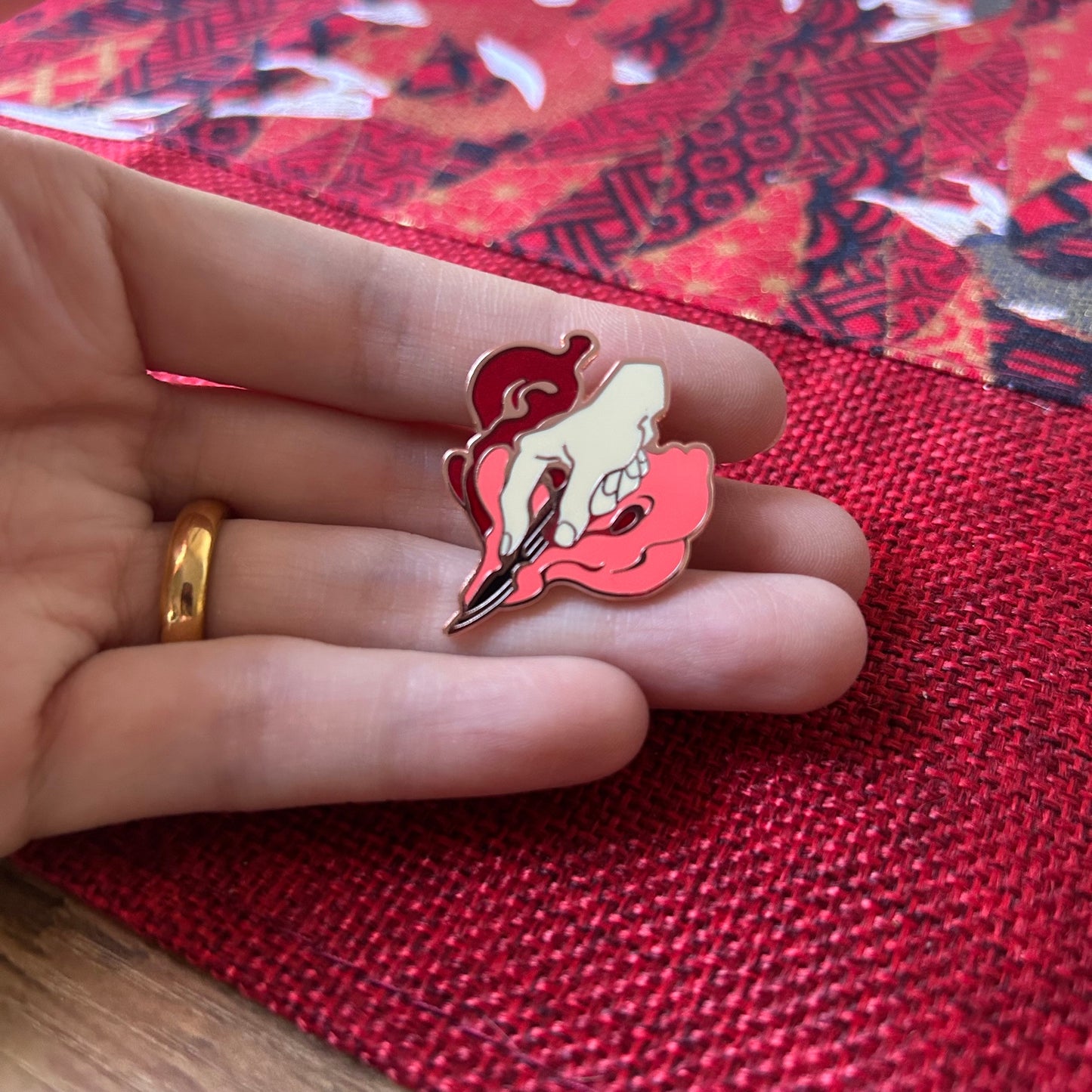 "SCALPEL" Enamel Pin