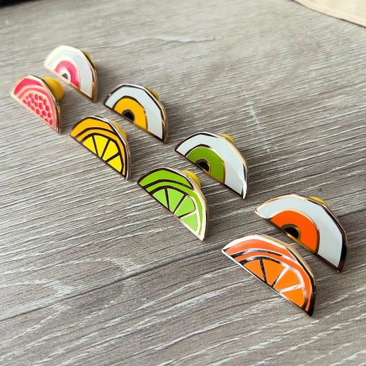 "FRUIT" Enamel Pin Sets (PREORDER)