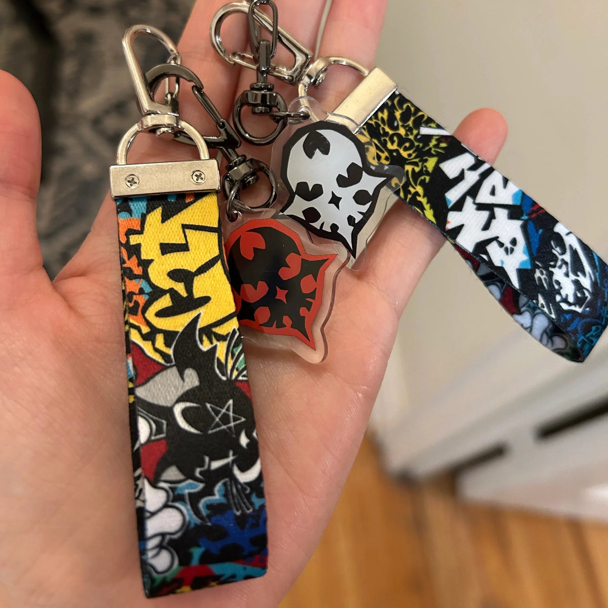 "CAT STREET" Lanyard Keychain (TWEWY)