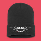 "TOOTHY" Beanie - Dark Grey