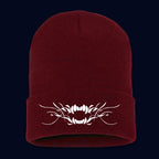 "TOOTHY" Beanie - Maroon