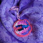 "TERATOMA" (Pink) Acrylic Charm