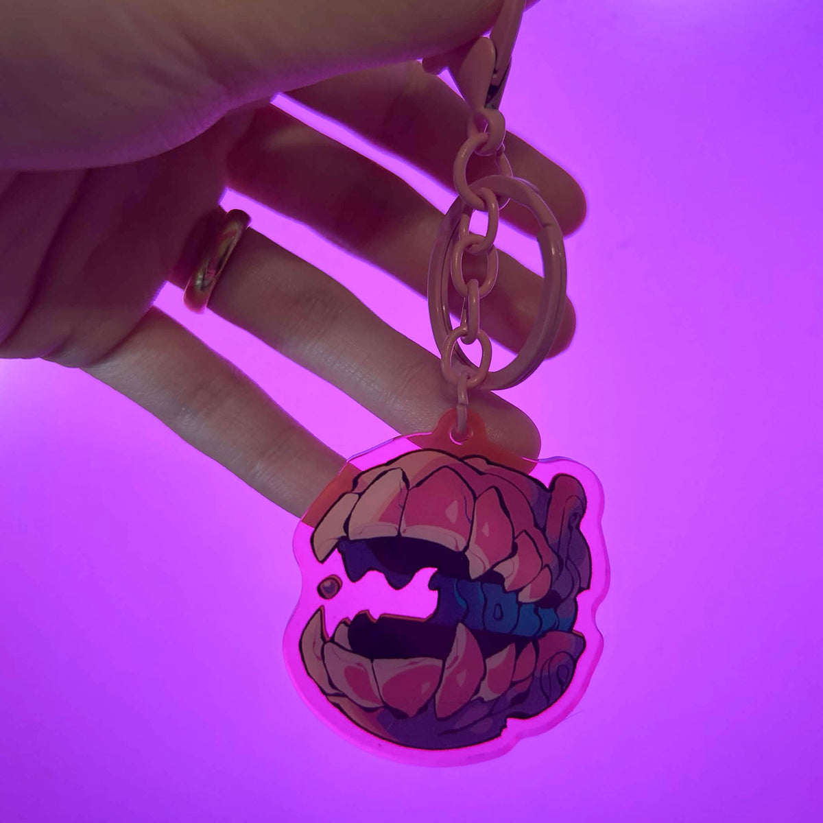 "TERATOMA" (Pink) Acrylic Charm
