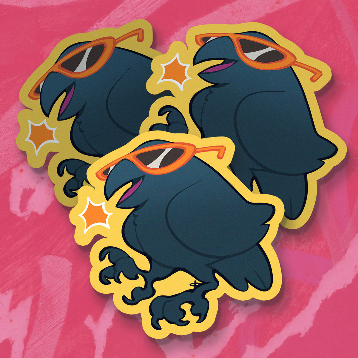MONTHLY STICKER CLUB (3-Sticker Pack)