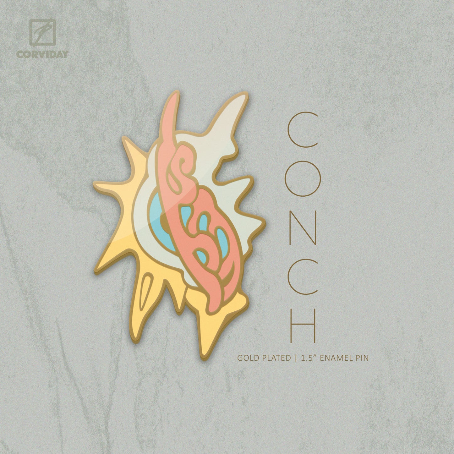 CONCH Enamel Pin