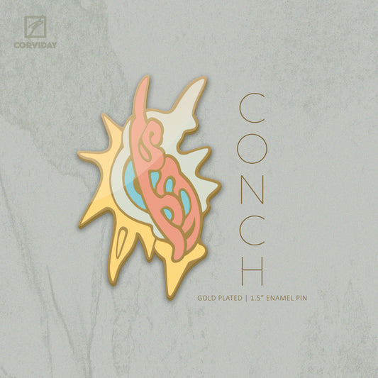 CONCH Enamel Pin (PREORDER)