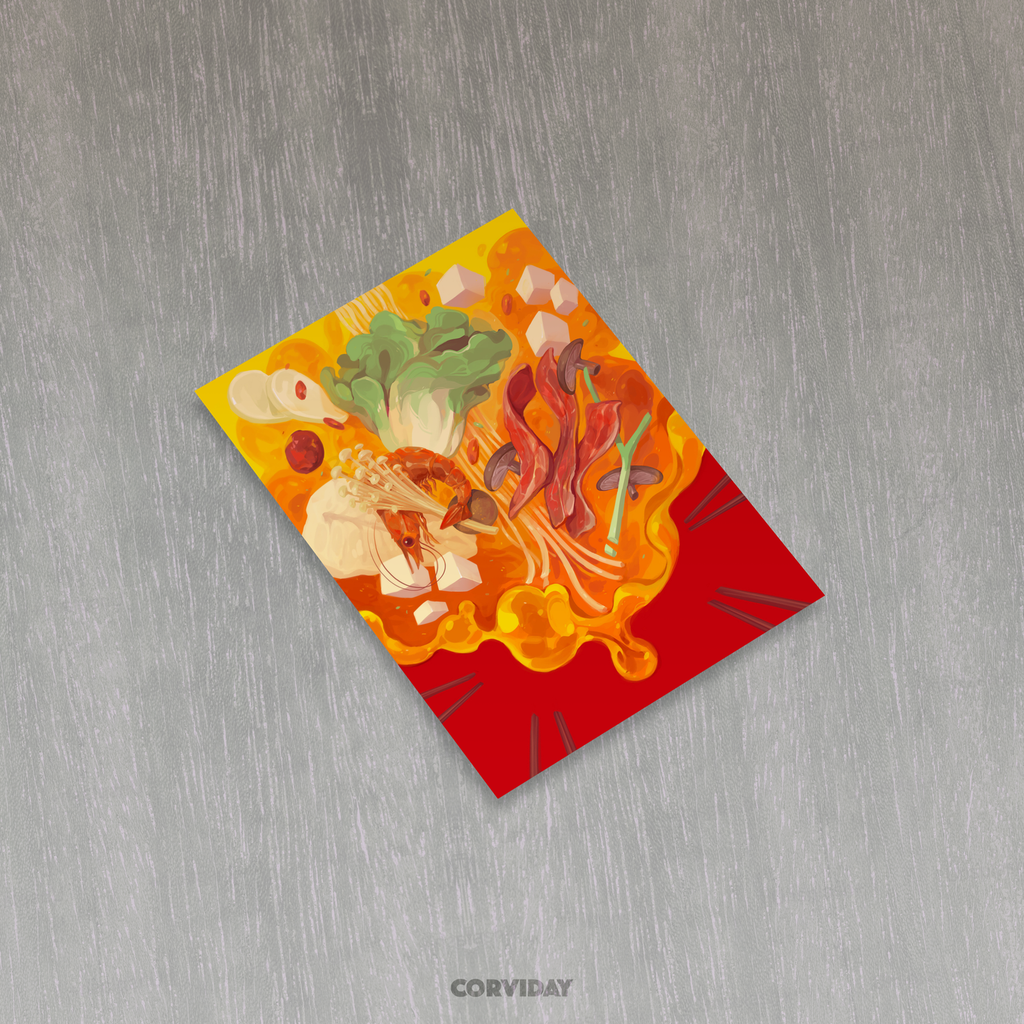 "Hot Pot" Miniprint
