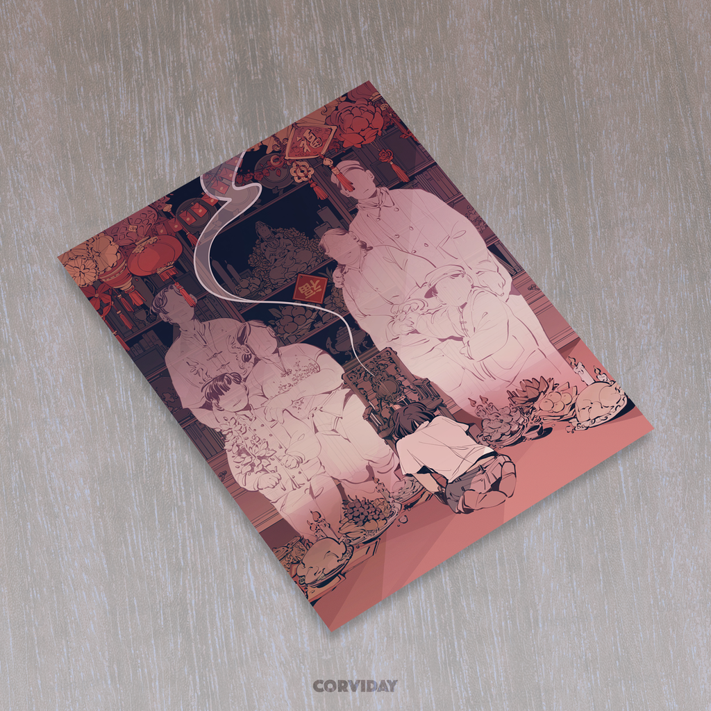 "INCENSE" Print
