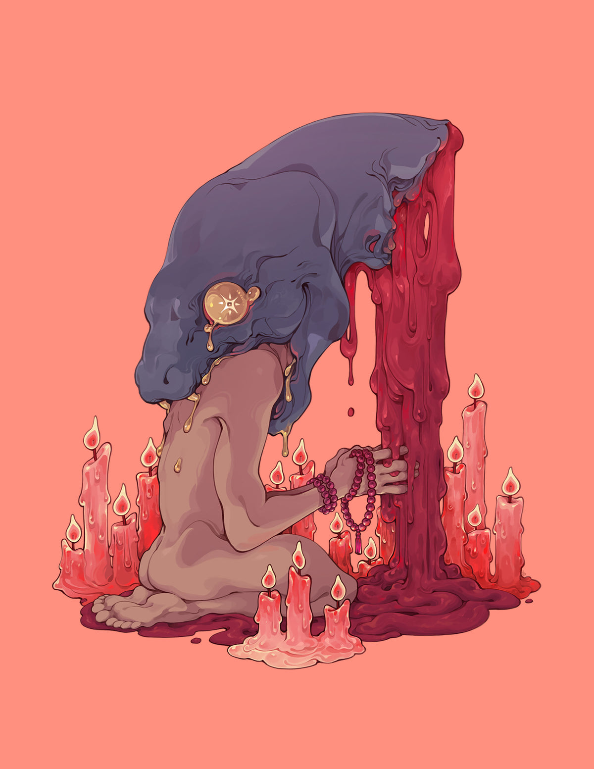 "OUROBOROS 01" Print