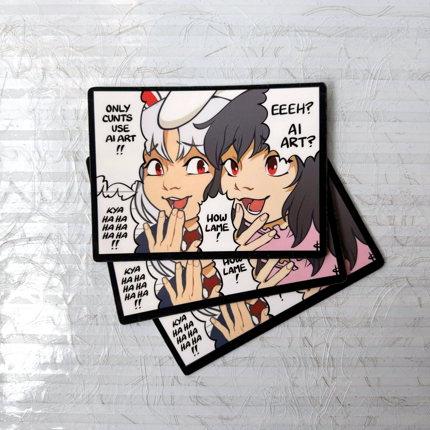 EASY MODE Sticker (Touhou)