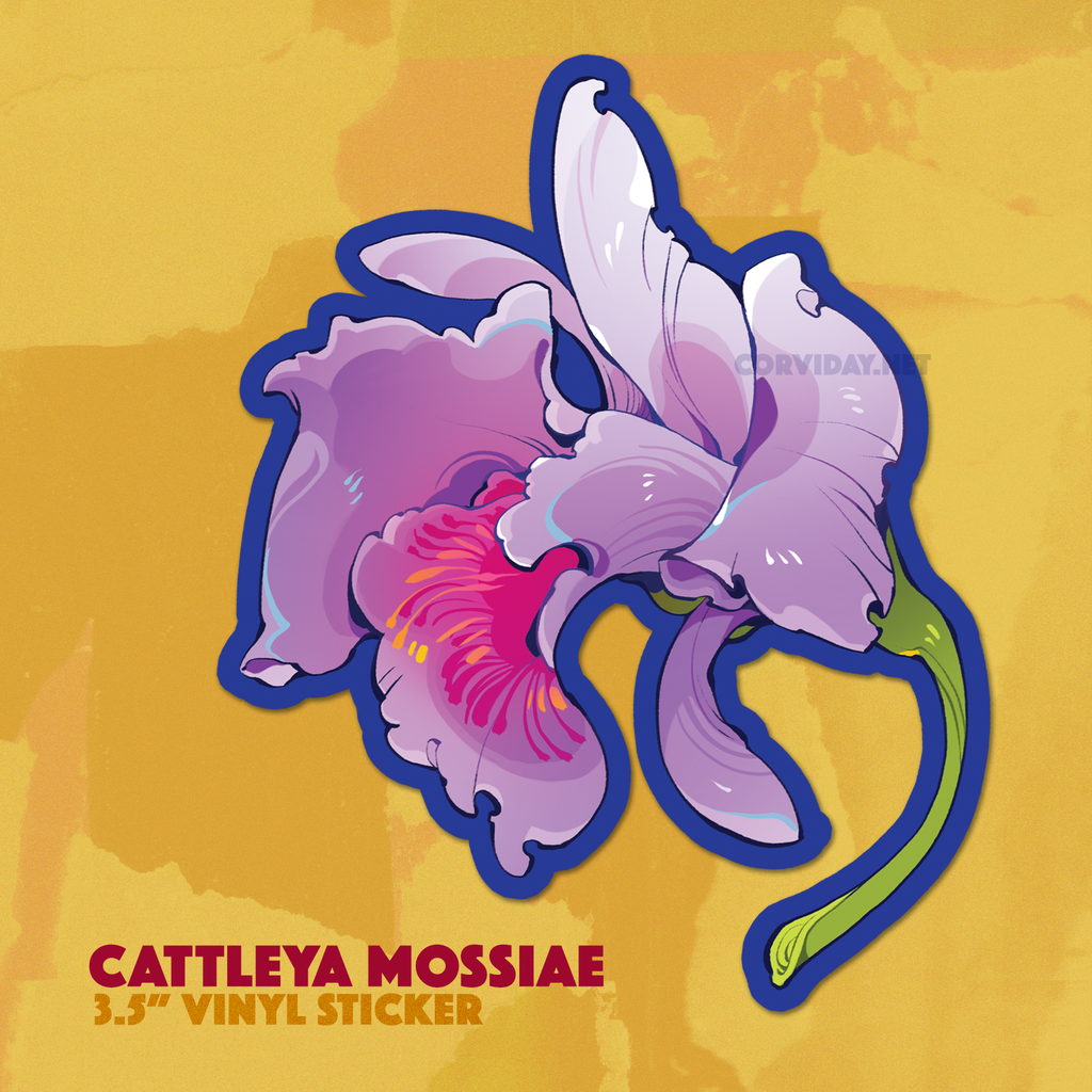 CATTLEYA MOSSIAE Sticker