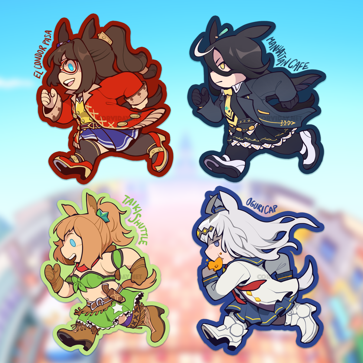 UMAMUSUME Stickers