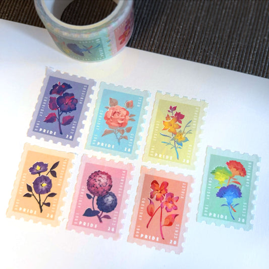 "BOUQUET" Stamp Washi Tape
