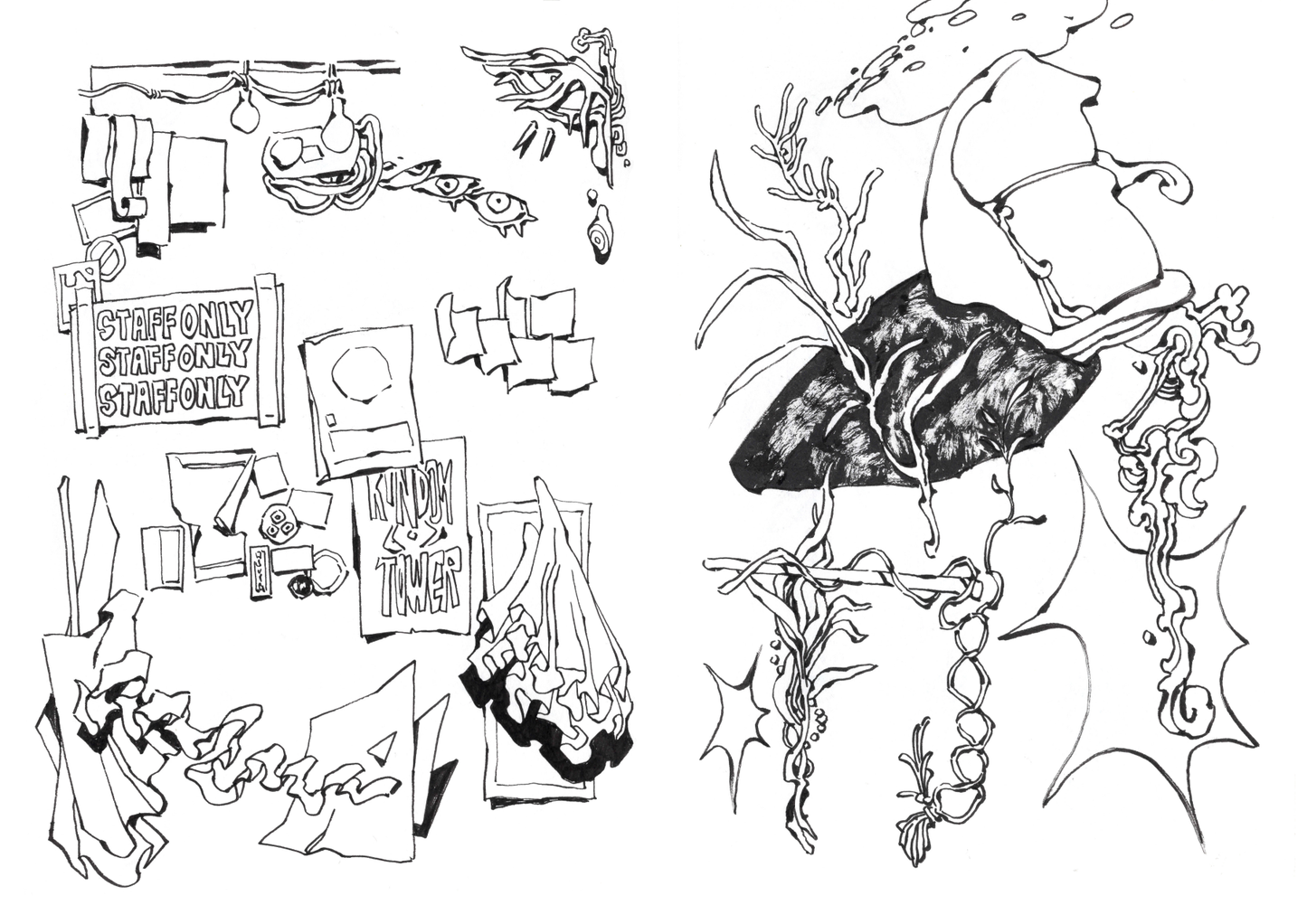 "tides 02" Sketch Zine (PREORDER)