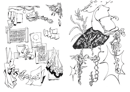 "tides 02" Sketch Zine (PREORDER)