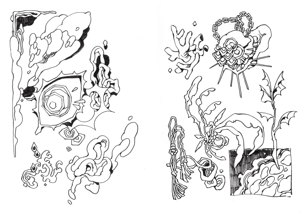 "tides 02" Sketch Zine