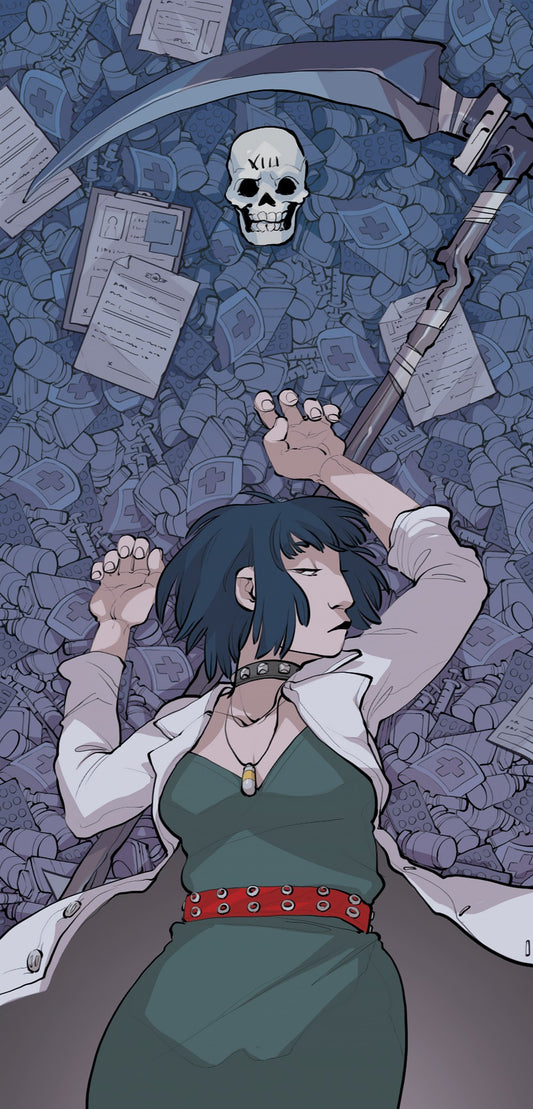 "Takemi" Miniprint (Persona 5)