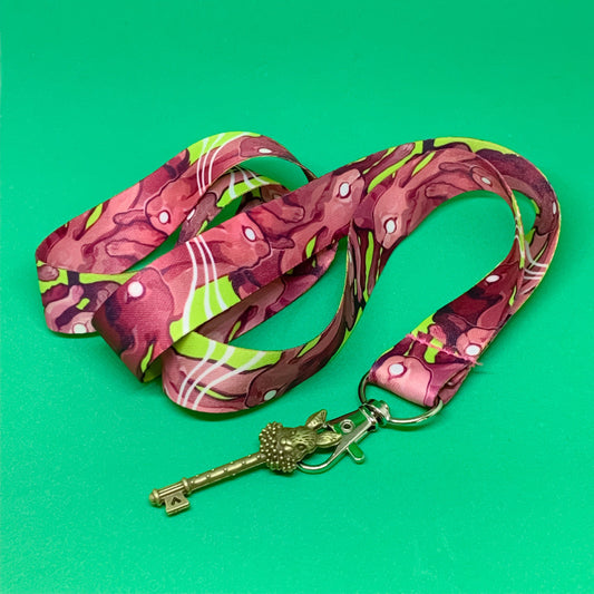"RABBIT (Green)" Lanyard