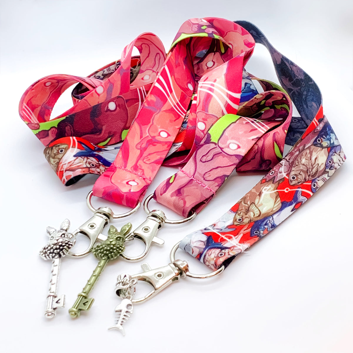 "RABBIT (Green)" Lanyard