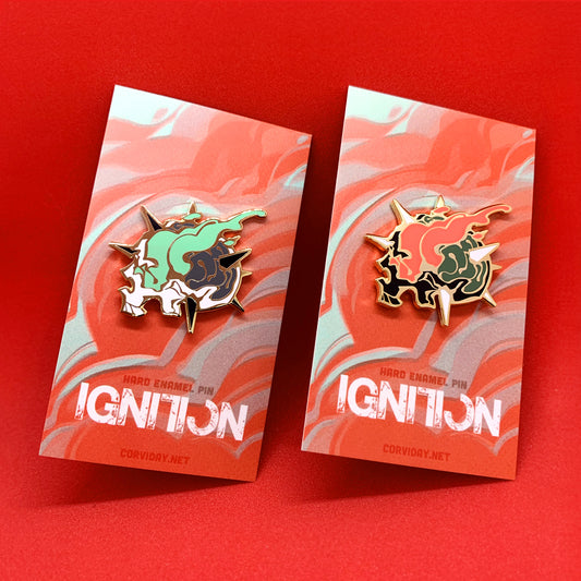 "IGNITION" Enamel Pin