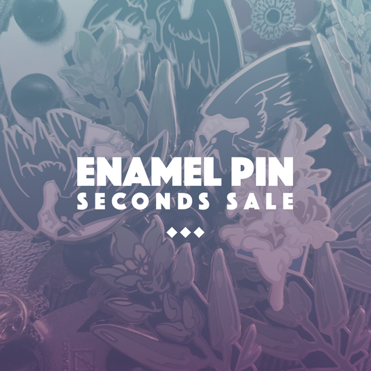 ENAMEL PIN SECONDS SPECIAL